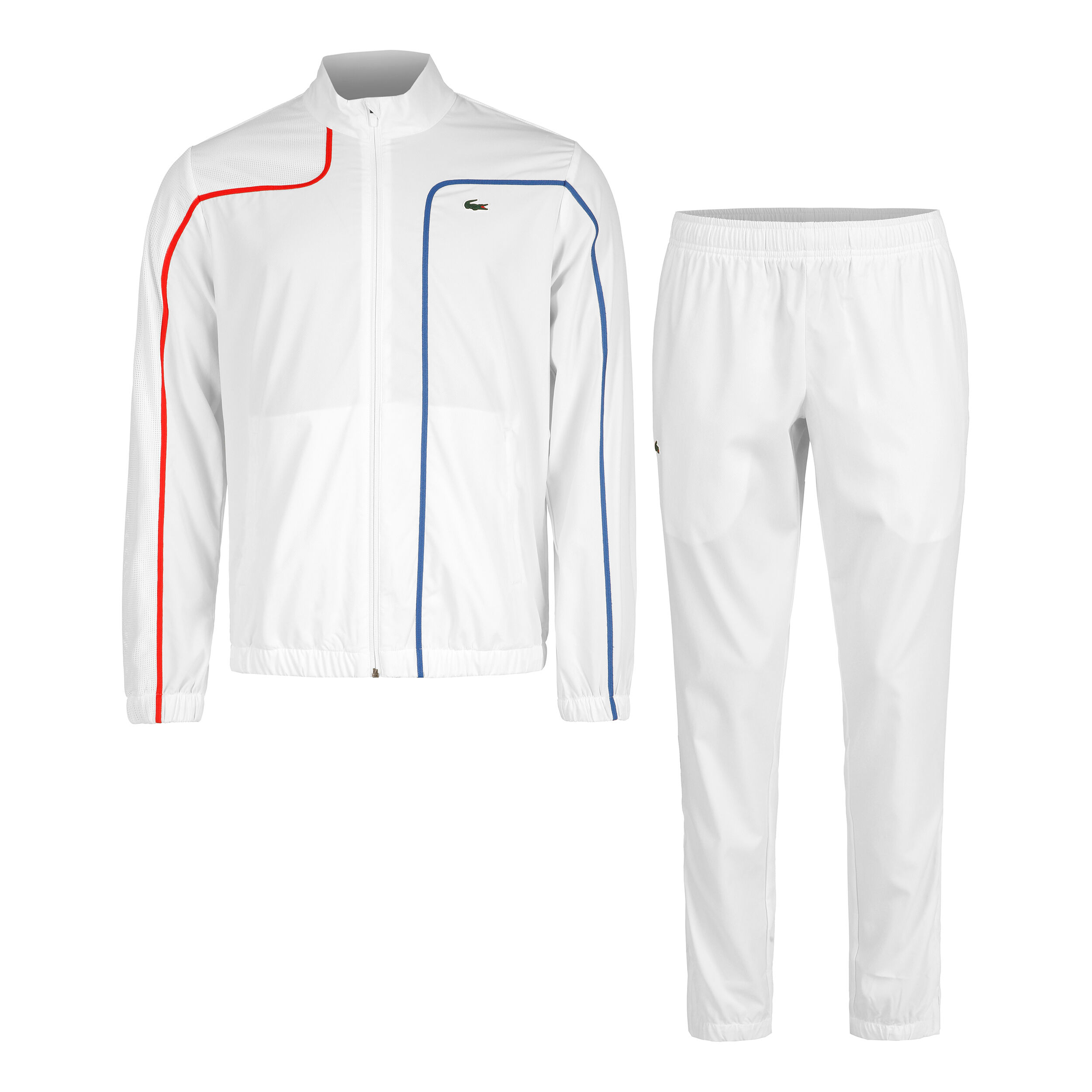 White lacoste bottoms online