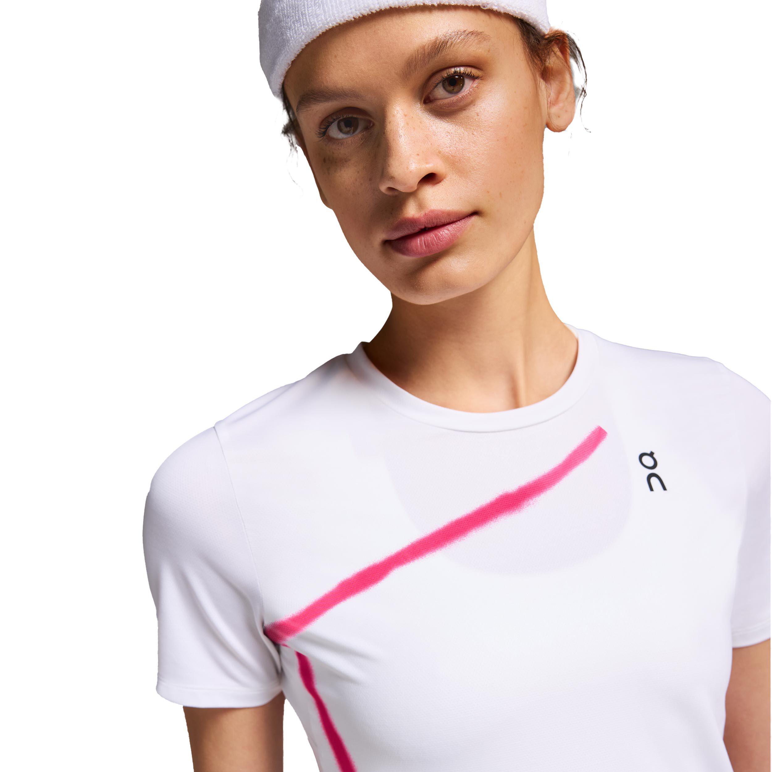 Buy On Court T-Shirt Women White, Pink online | Tennis Point COM
