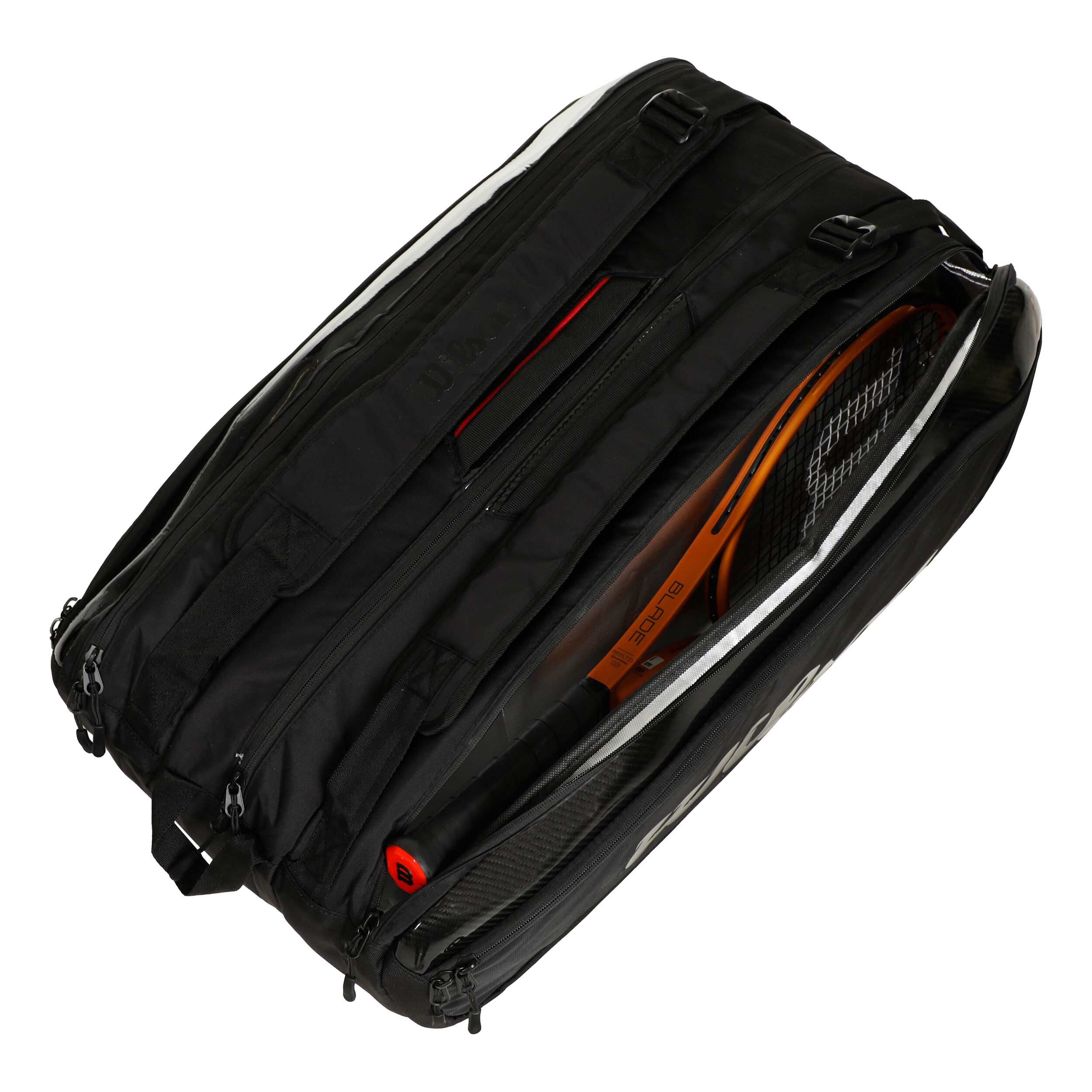 Buy Wilson Super Tour Racket Bag 15 Pack Black online Buy Wilson Super Tour Racket Bag 15 Pack Black online