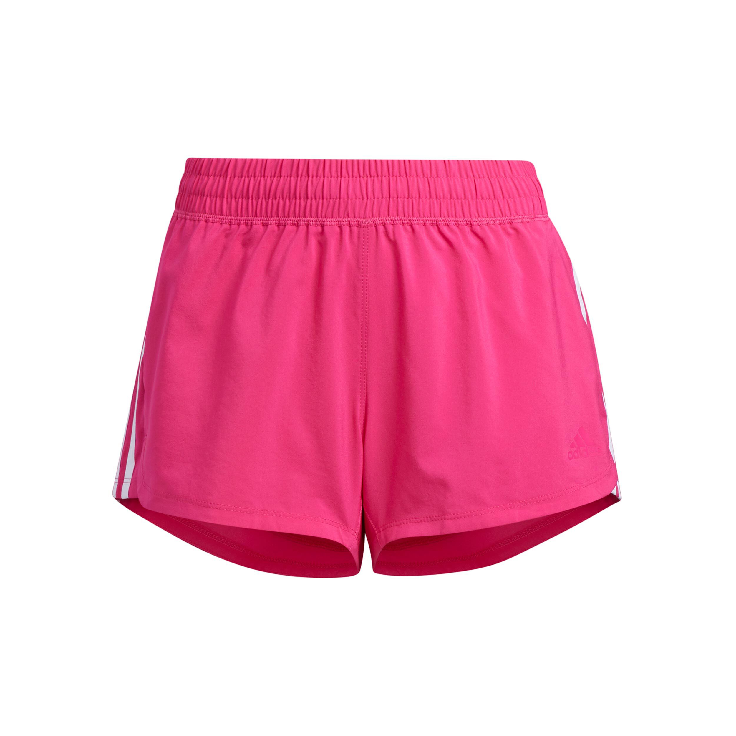 Buy adidas Pacer 3 Stripes Woven Shorts Women Pink online Tennis Point COM