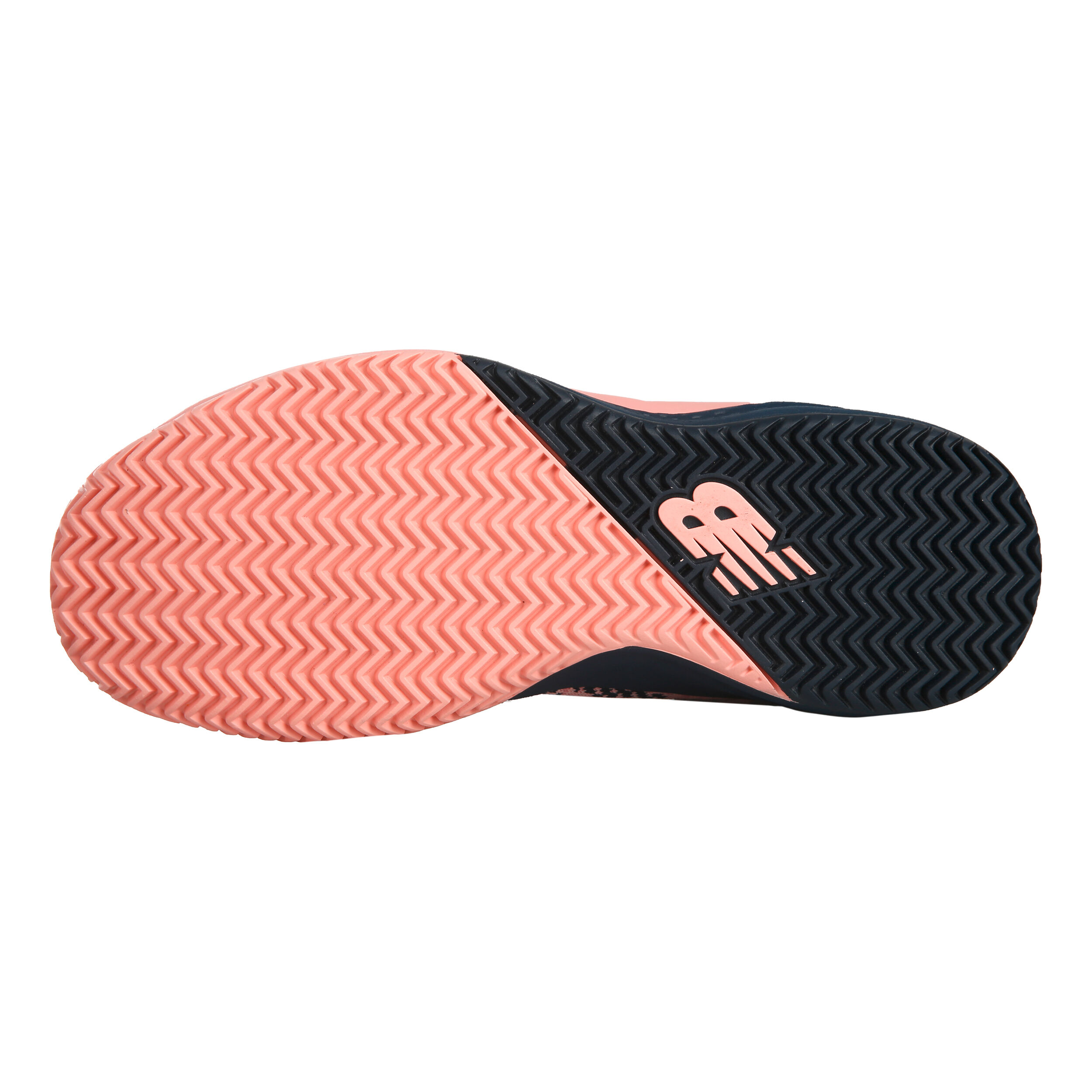 996 V3 Clay Court Shoe Women Pink Dark Blue