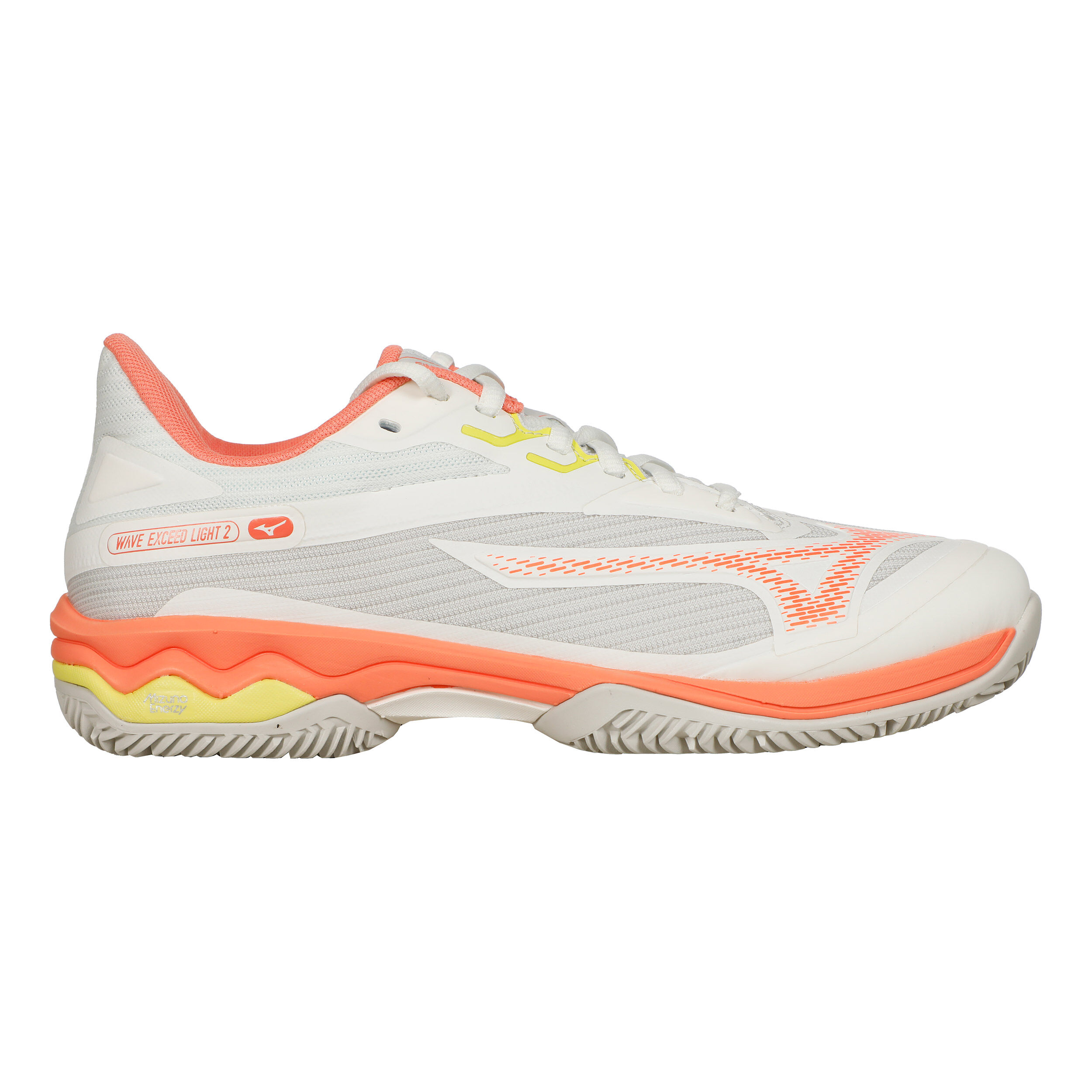 Wave Exceed Light 2 CLAY Clay Court Shoe Women White Coral