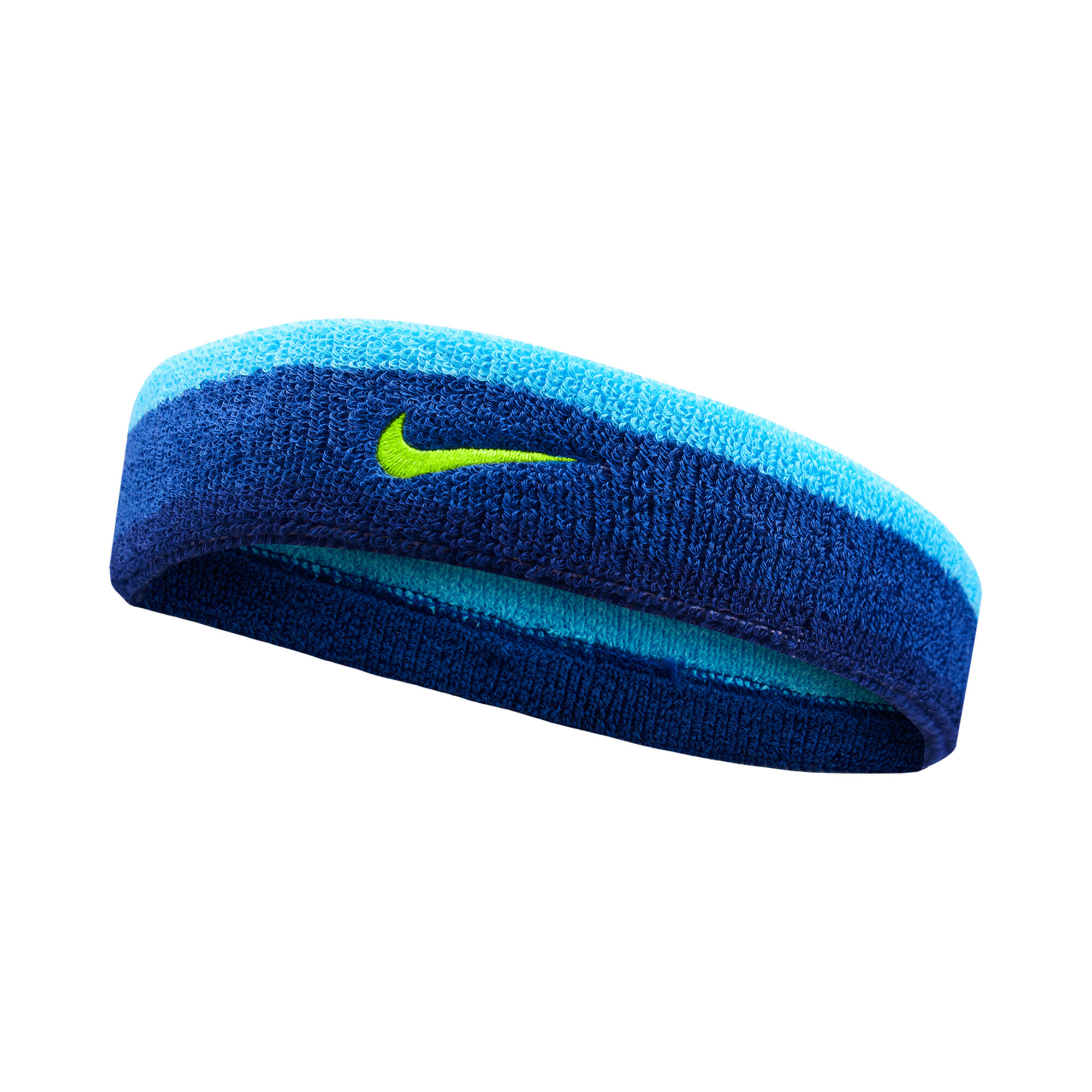 buy Nike Swoosh Headband - Blue, Green | Tennis-Point