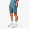 Regular Fit Brushed Fleece Shorts Men-Blue Grey