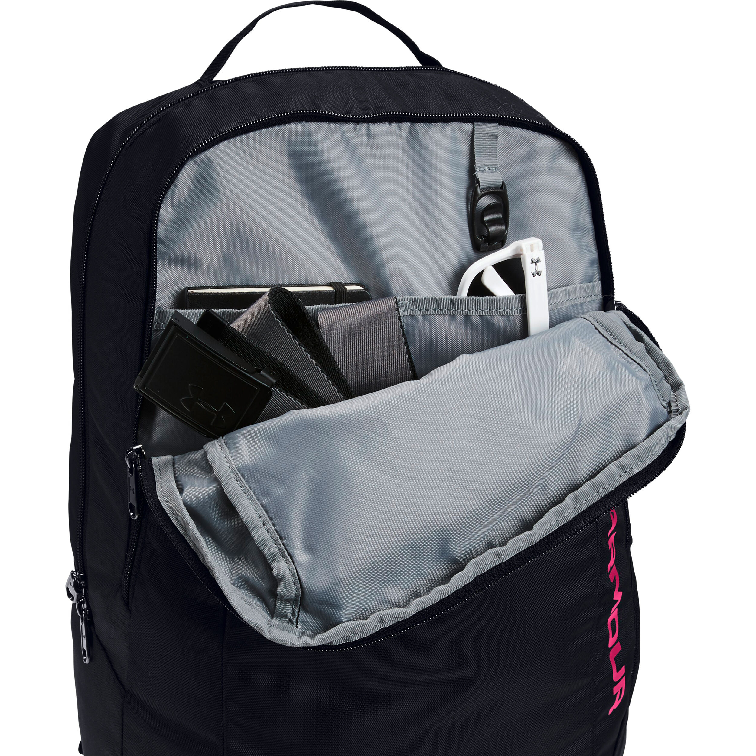 Buy Under Armour Hustle Backpack Black Pink online Tennis Point COM