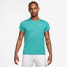 Court Victory Dry T-Shirt Men - turquoise, white