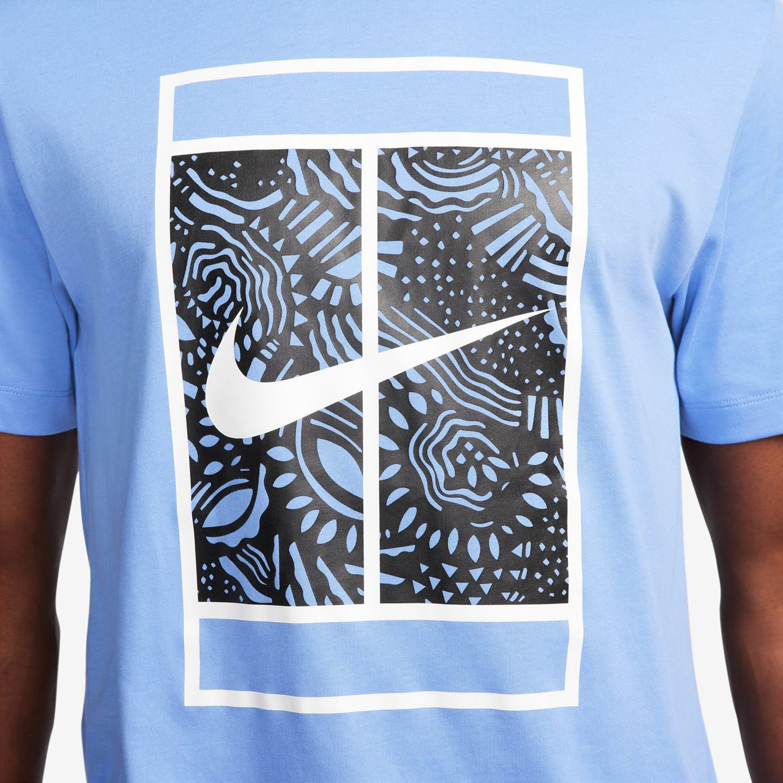 Buy Nike Dri-Fit Court T-Shirt Men Light Blue, White online