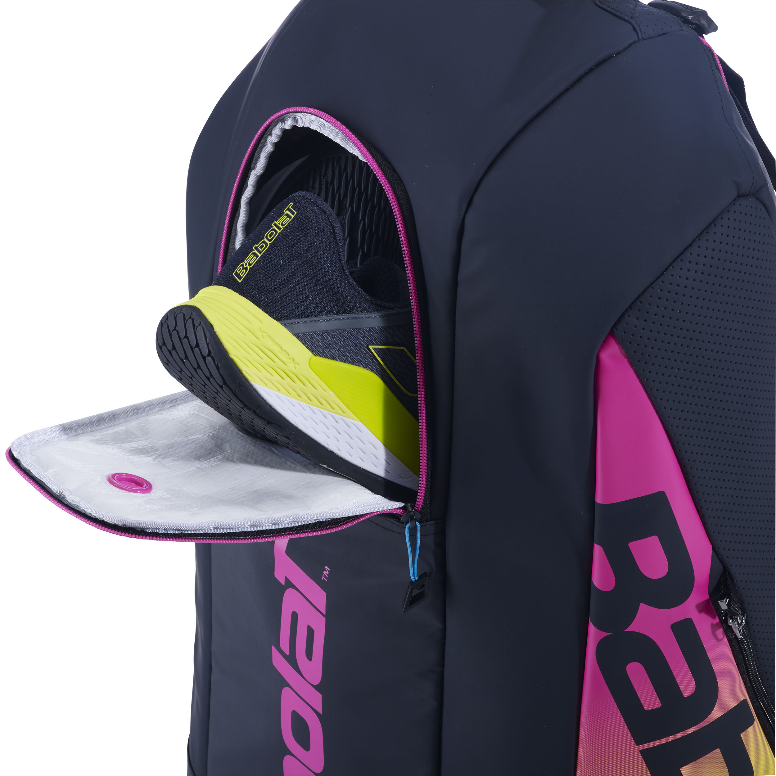 Rafael Nadal Pure Aero RH X6 Racket Bag - Black, Multicoloured