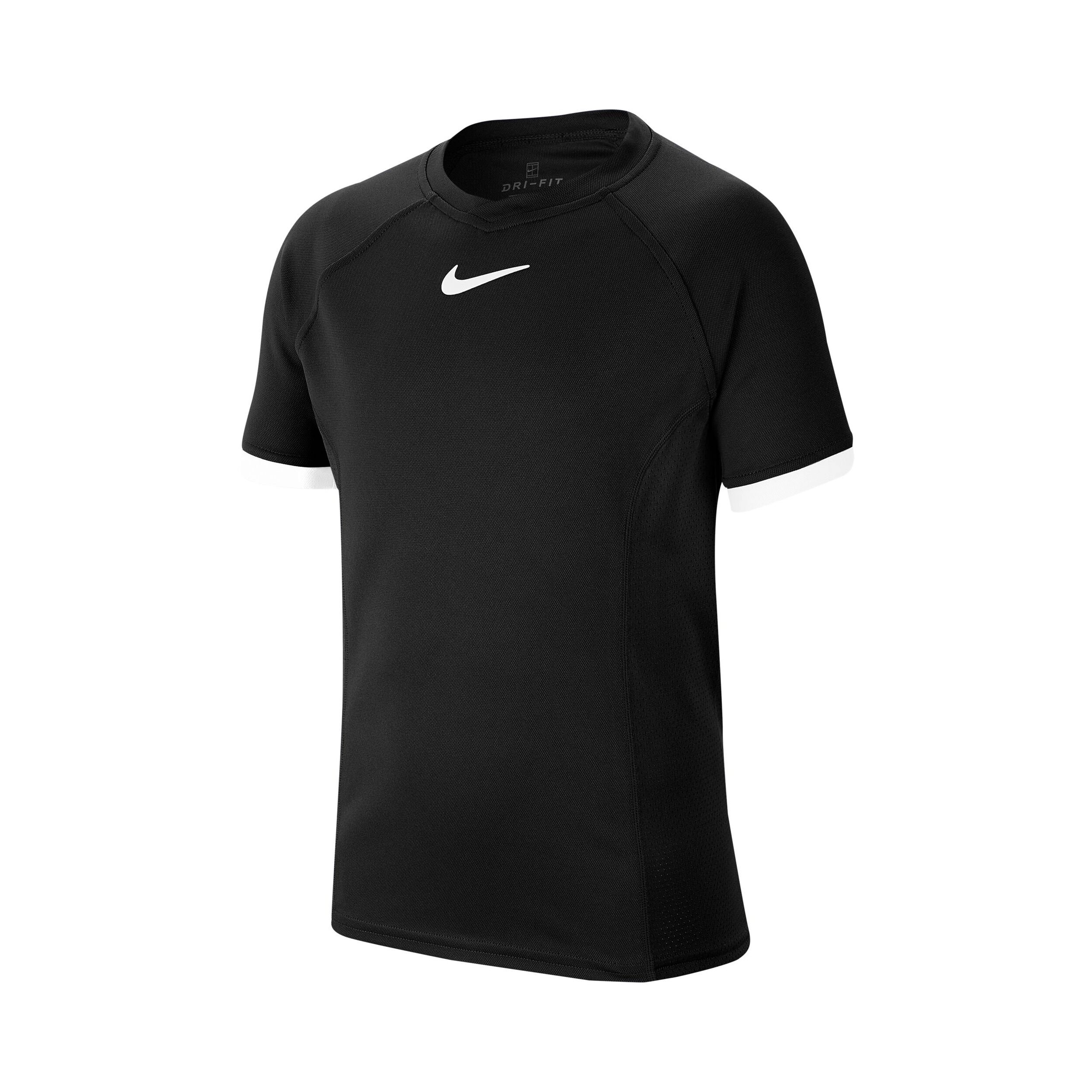 Boys black nike shirt store