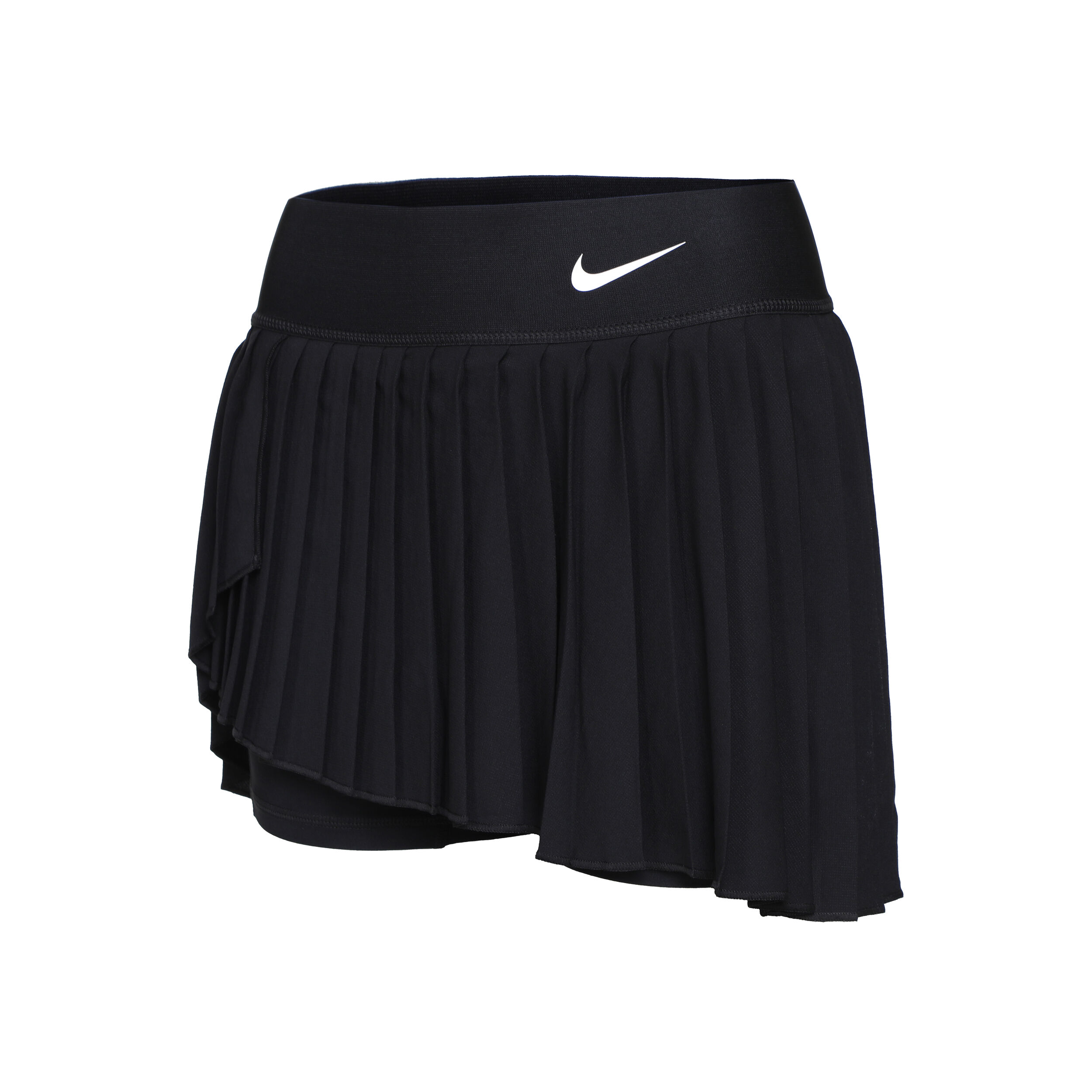 Court Dri Fit Advantage Pleated Skirt Women Black White