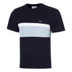 Lacoste T-Shirt Lacoste Colorblock T-Shirt Men - dark blue, white