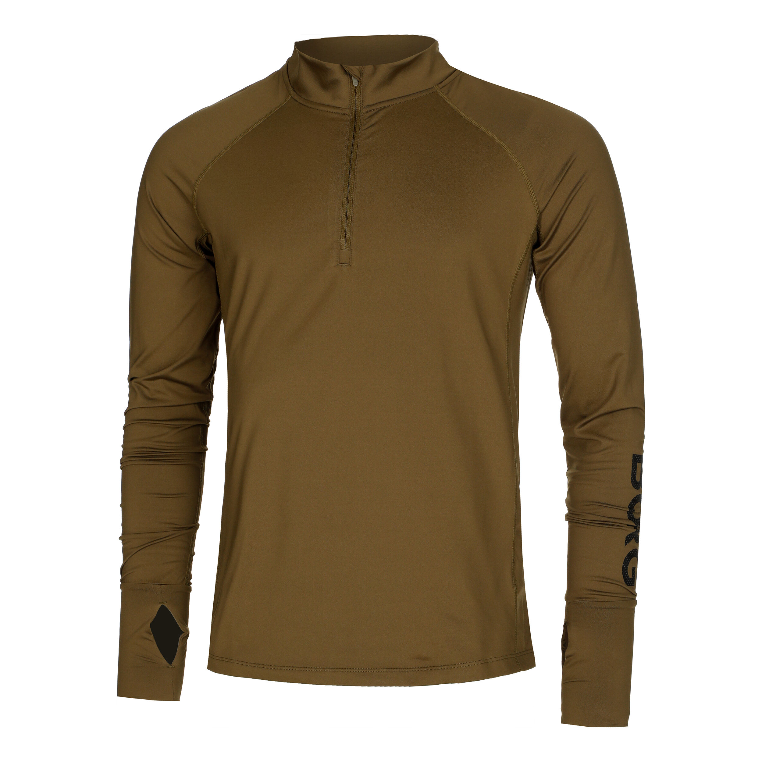 Björn Borg Borg 1/4 Zip Long Sleeve Men Khaki | Tennis-Point