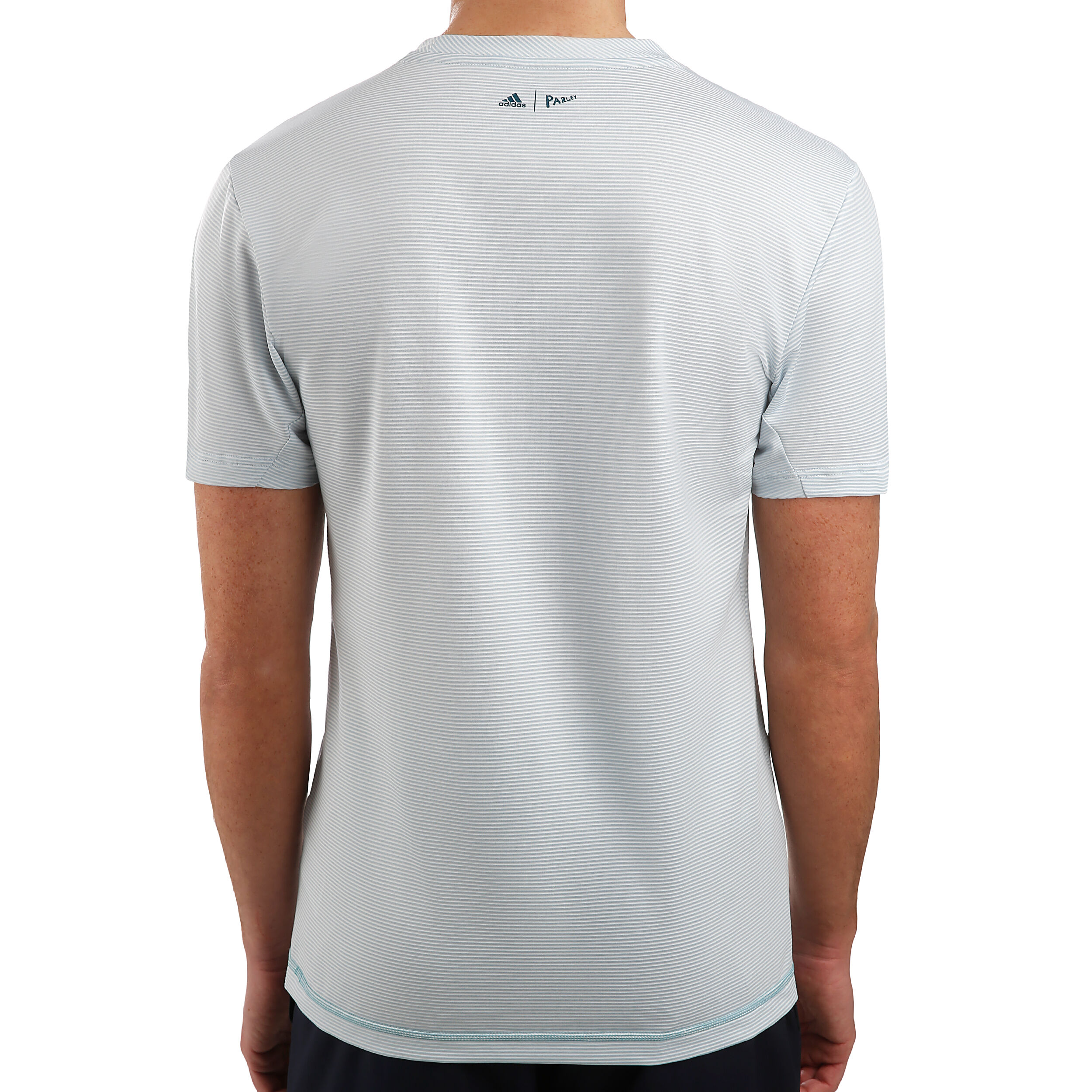 Adidas parley striped tee clearance