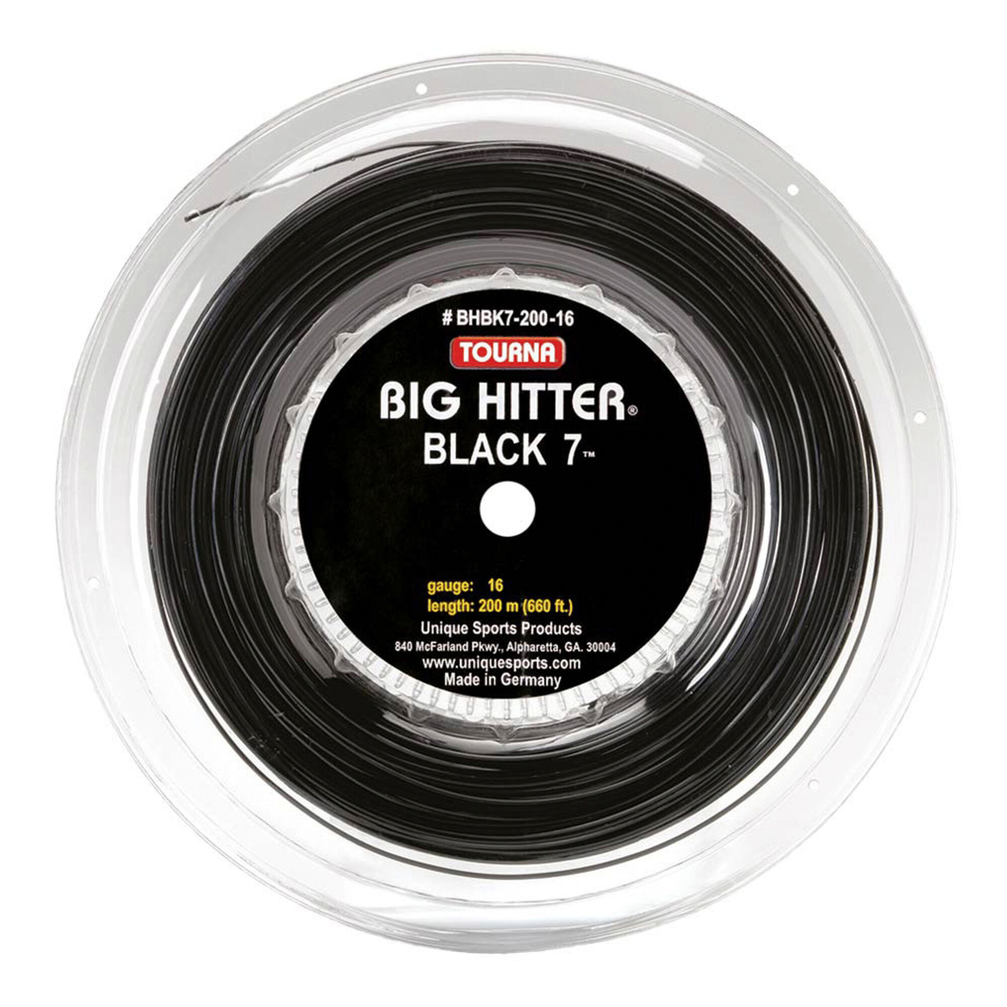 Buy Tourna Big Hitter 7 String Reel 220m Black online