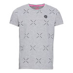 BIDI BADU Clothing BIDI BADU Lifestyle T-Shirt Men - lightgrey, pink
