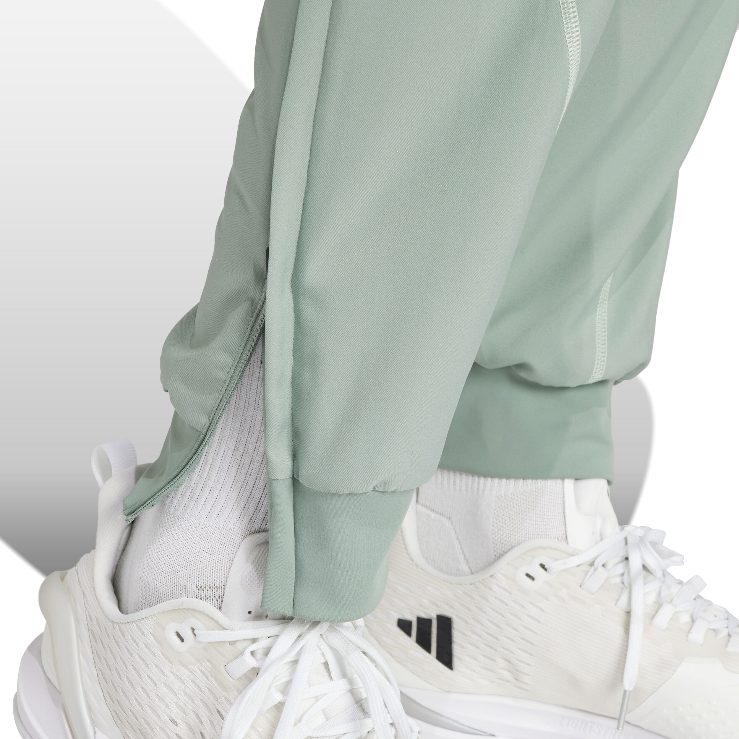 Neon green adidas pants best sale