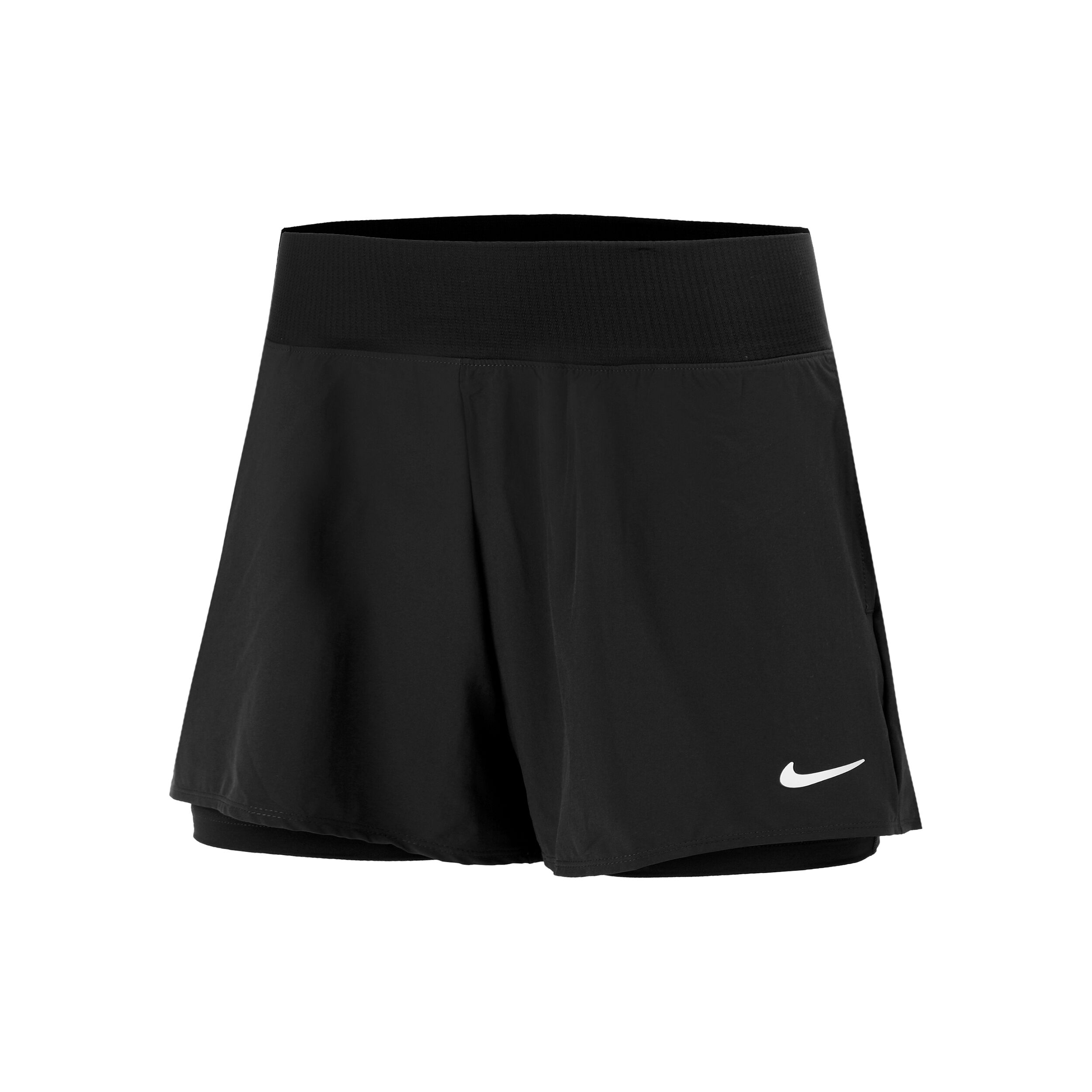 Nike shorts girls black sales