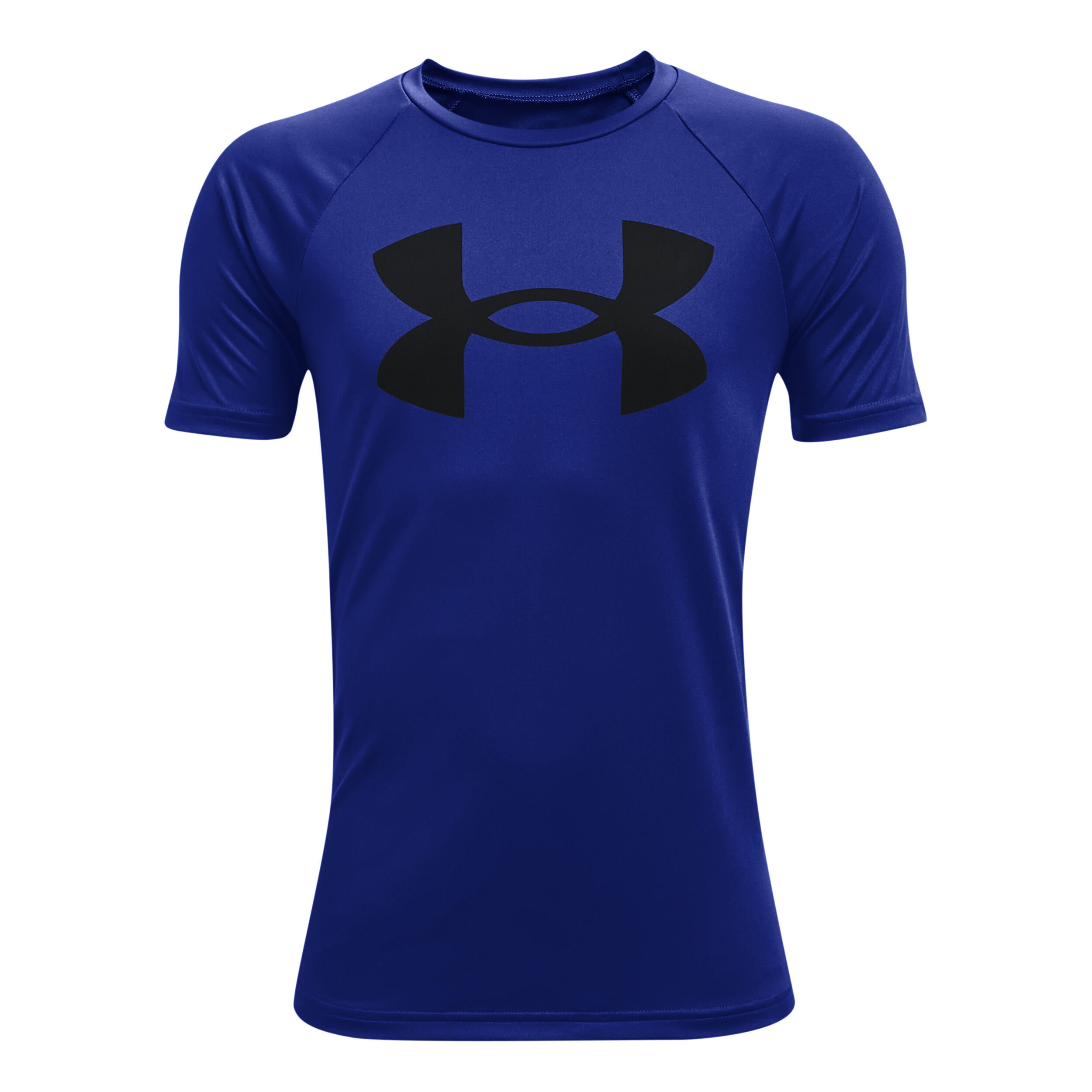 Buy Under Armour Tech Big Logo T Shirt Boys Blue Black online