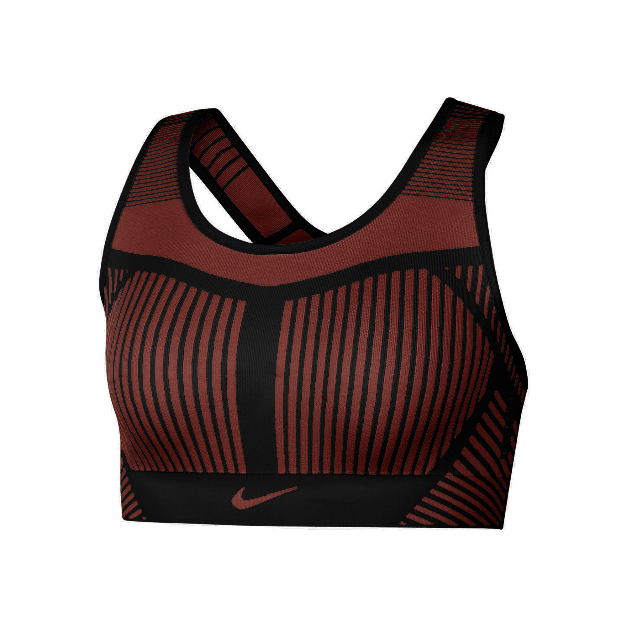 Buy Nike Fenom Flyknit High-Support Sports Bras Women Dark Red