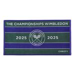 Christy Wimbledon Champ towel 2025 Bath Green/Purple