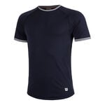 Wilson Clothing Wilson Court Performance Crew T-Shirt Men-Dark Blue