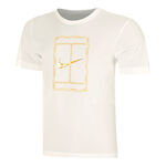Nike Clothing Nike Court Dri-Fit Heritage T-Shirt Men - cream, 