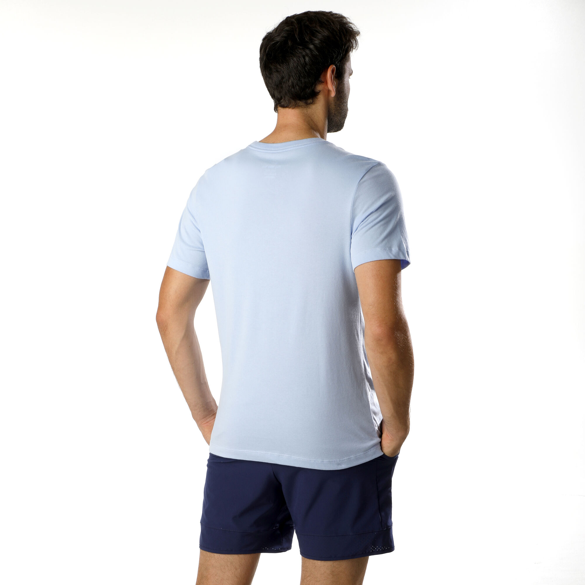 T-Shirt Nike Dri-Fit ADV Rafael Nadal Paris 2023 bleu - Extreme Tennis