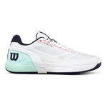 Wilson Clay court shoe Wilson Rush Pro 5 Clay court shoe Men-white, turquoise
