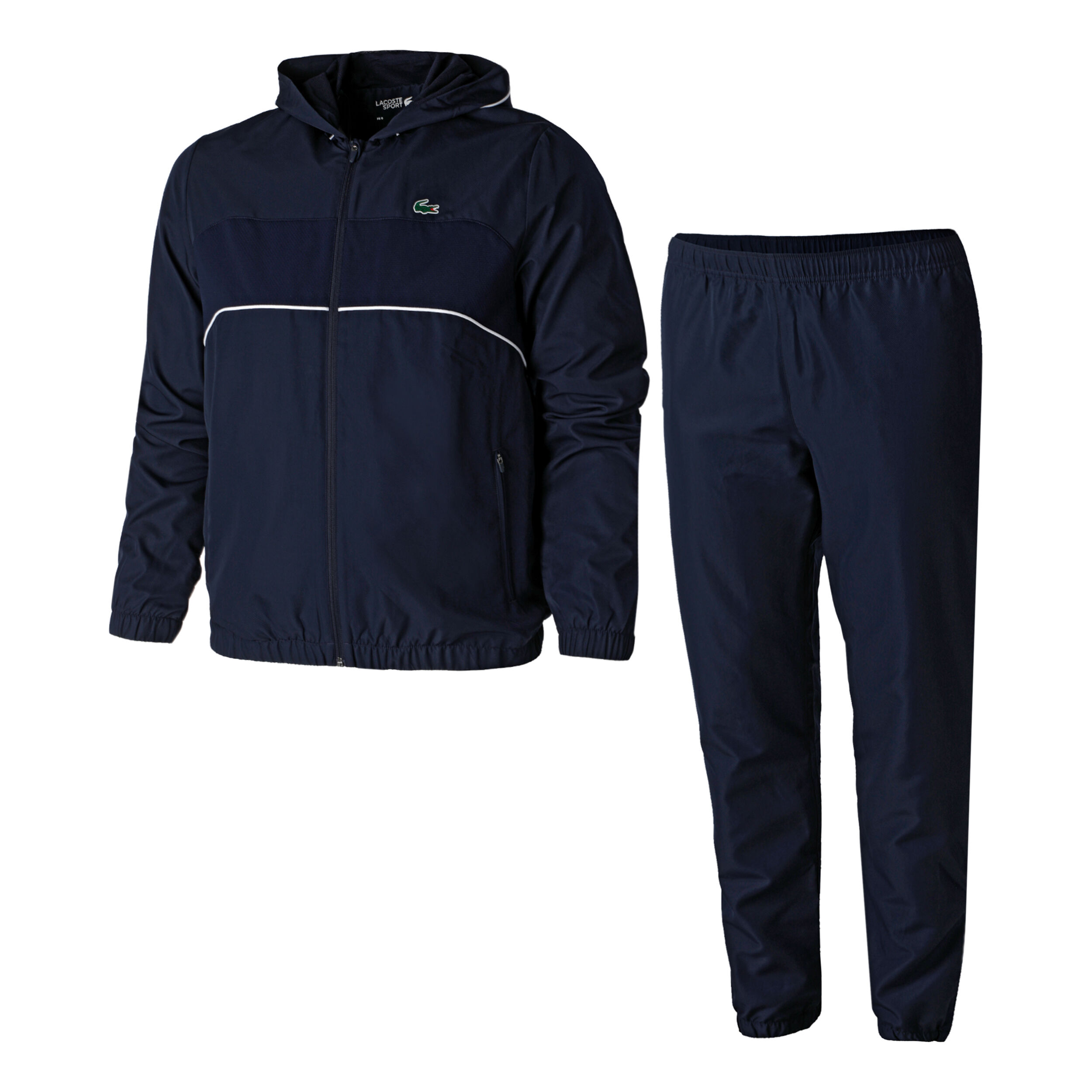 Lacoste tracksuit navy blue discount