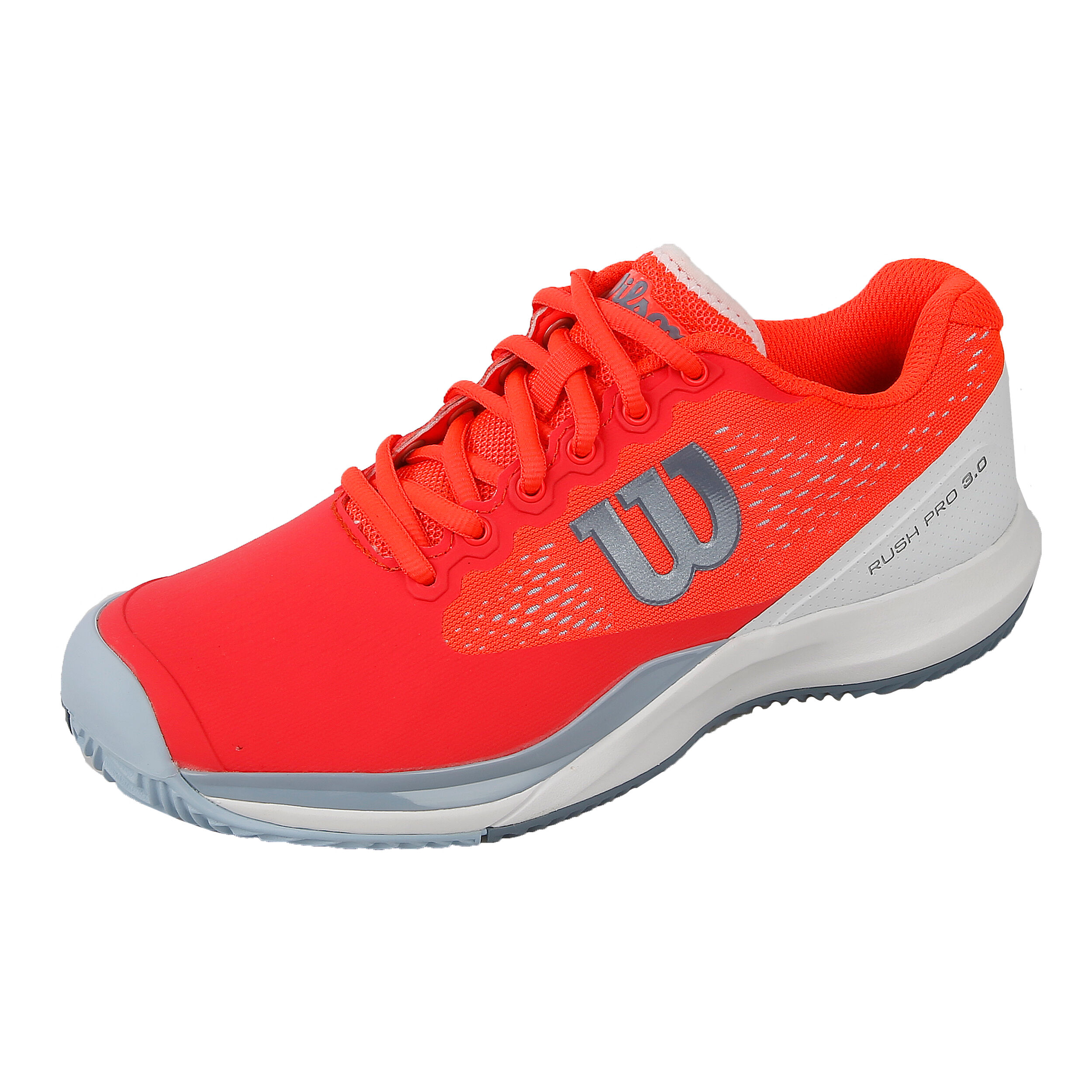 Rush Pro 3.0 Clay Court Shoe Women Coral Light Blue