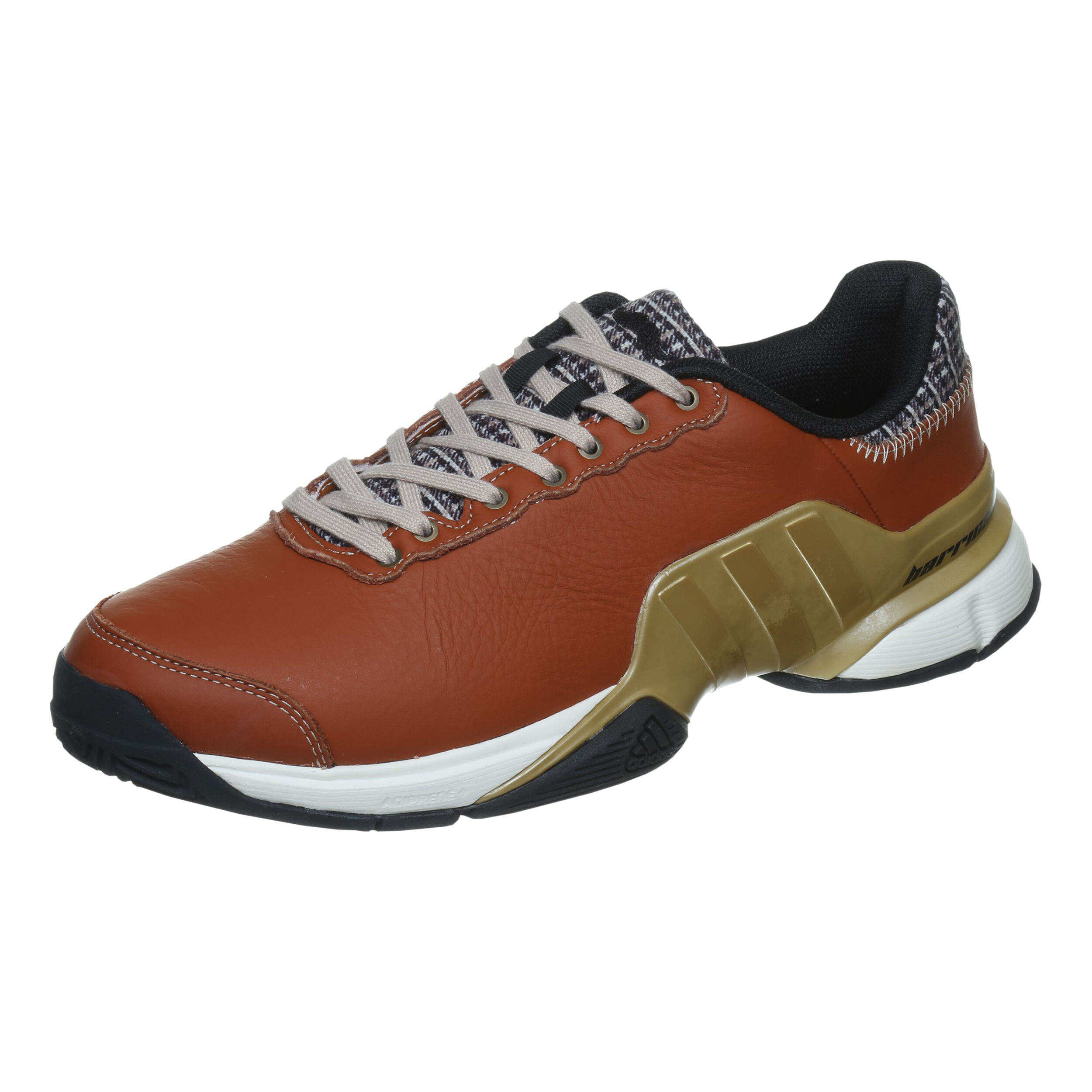 Buy adidas Barricade Mustachio All Court Shoe Men Brown Gold online Tennis Point COM