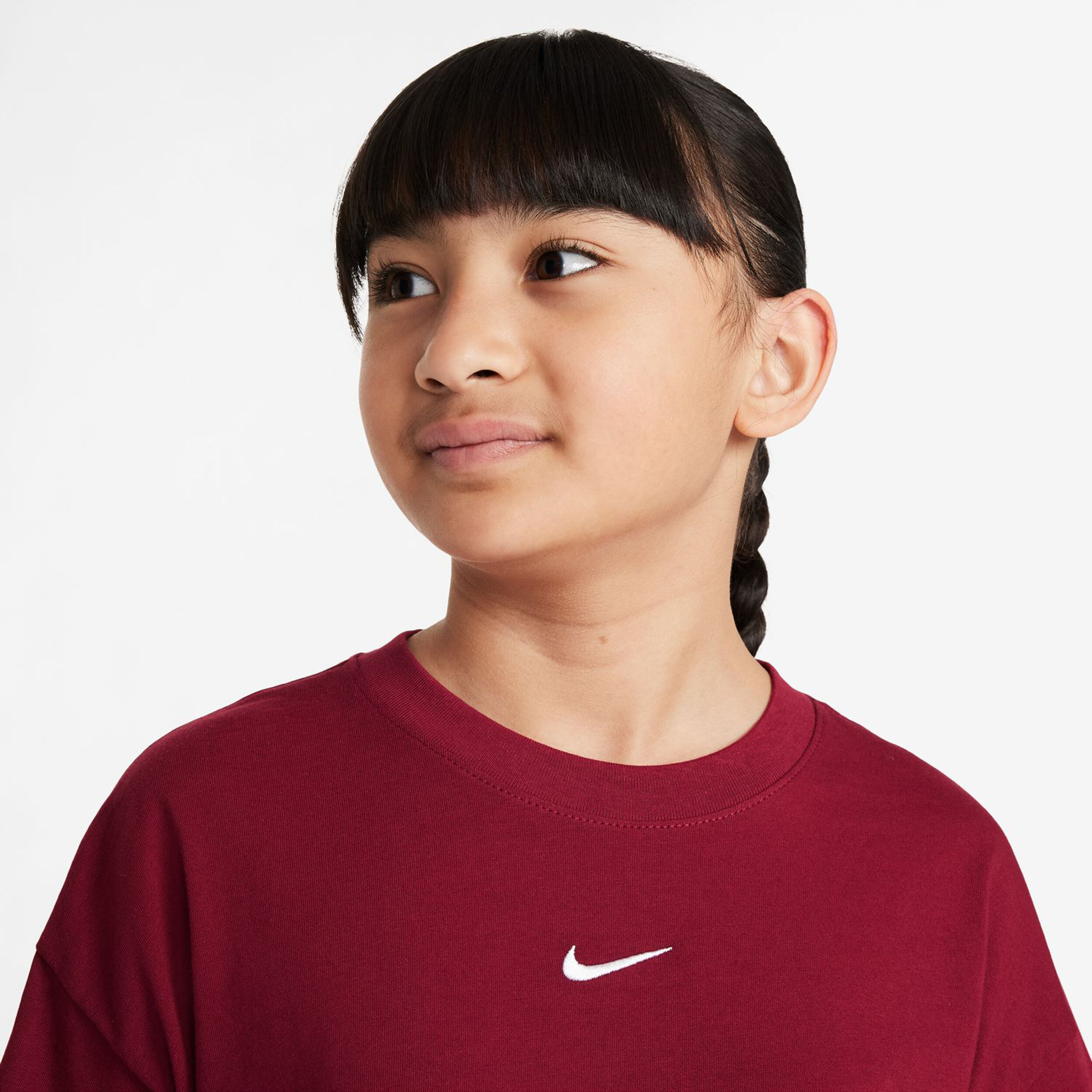 Buy Nike Boxy Essential T-Shirt Girls Red online | Tennis