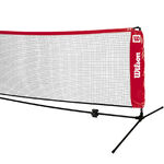 Wilson Coach equipment Wilson EZ Tennis Net 6,10m-Black,Red