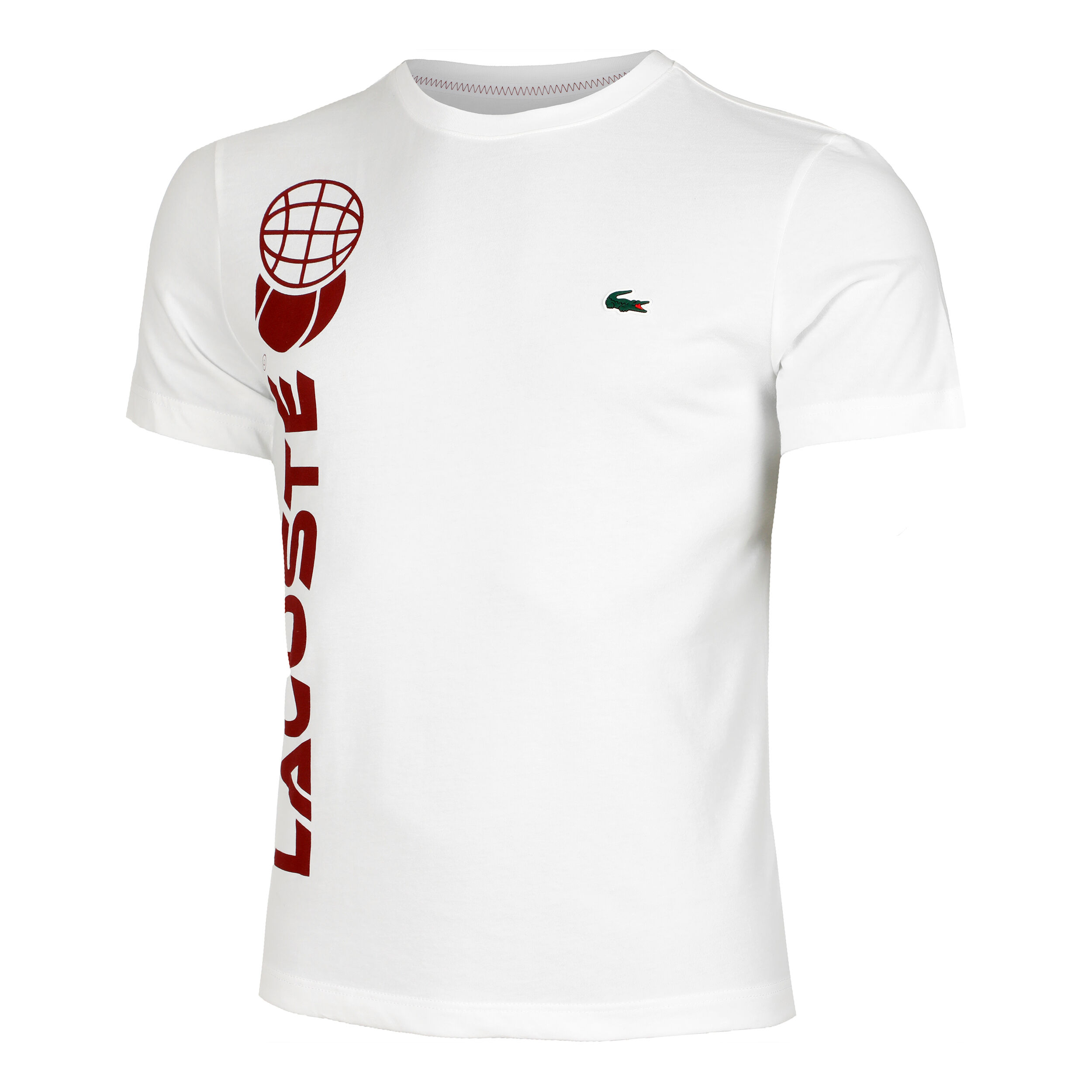 Buy Lacoste Daniil Medvedev T Shirt Men White Rust online