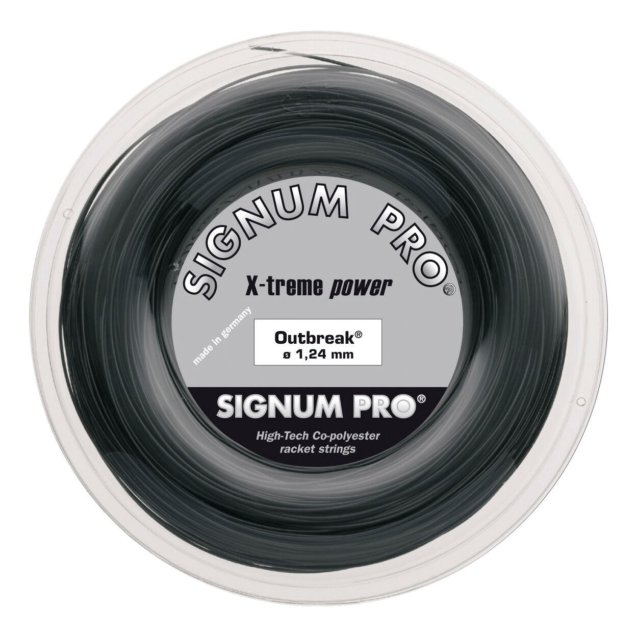 200m Reel Free UK P&P Signum Pro Tornado 1.29mm/16G Tennis String 
