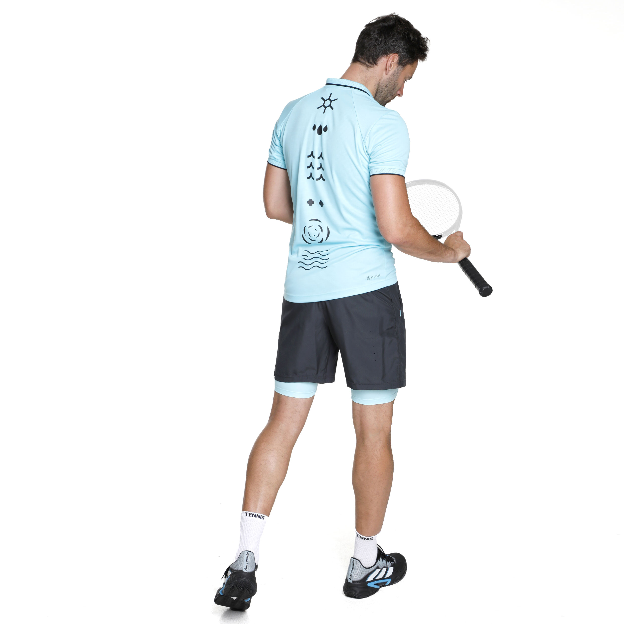 Adidas barricade tennis clearance shorts