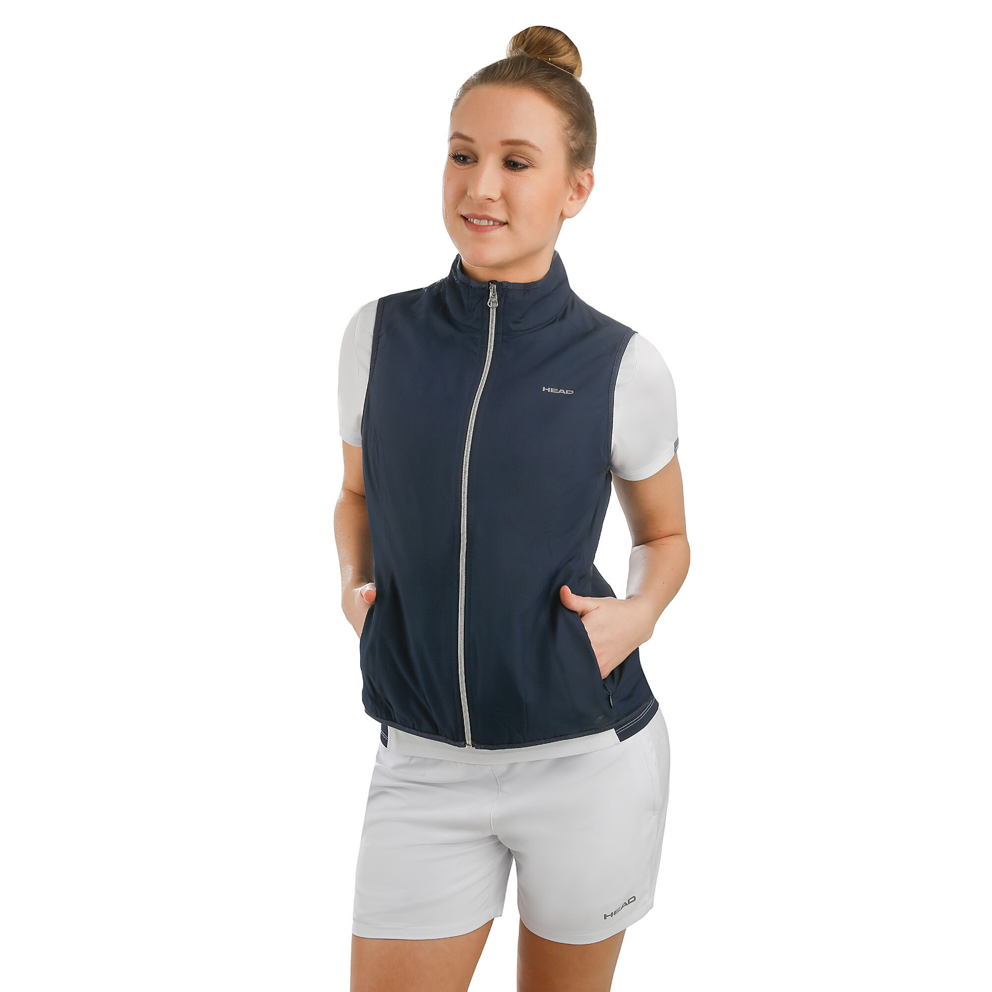 buy Endurance Vest Women - Dark Blue, Silver online |
