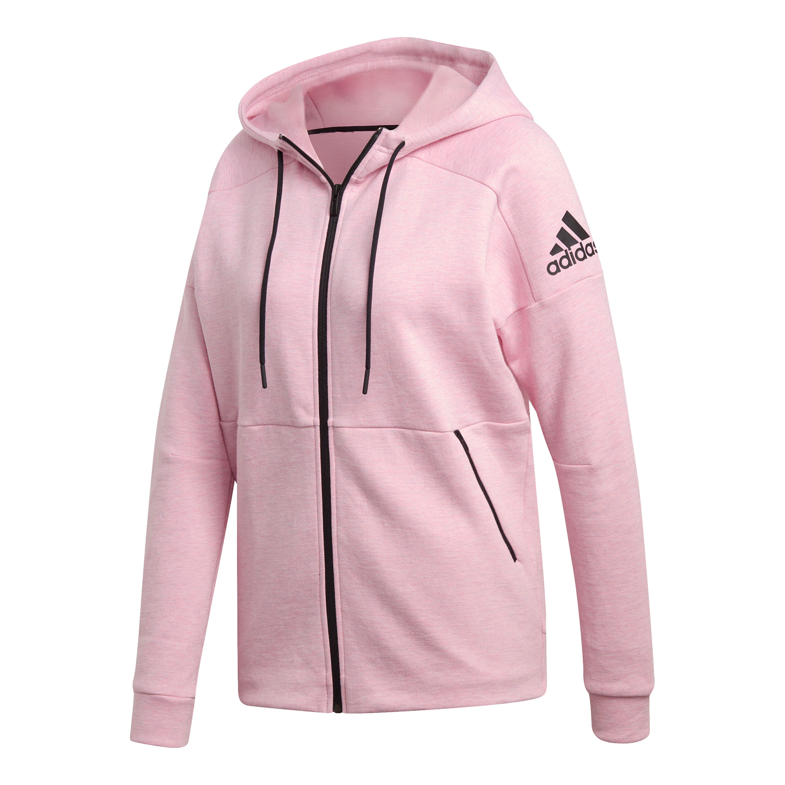 Adidas stadium hoodie pink outlet
