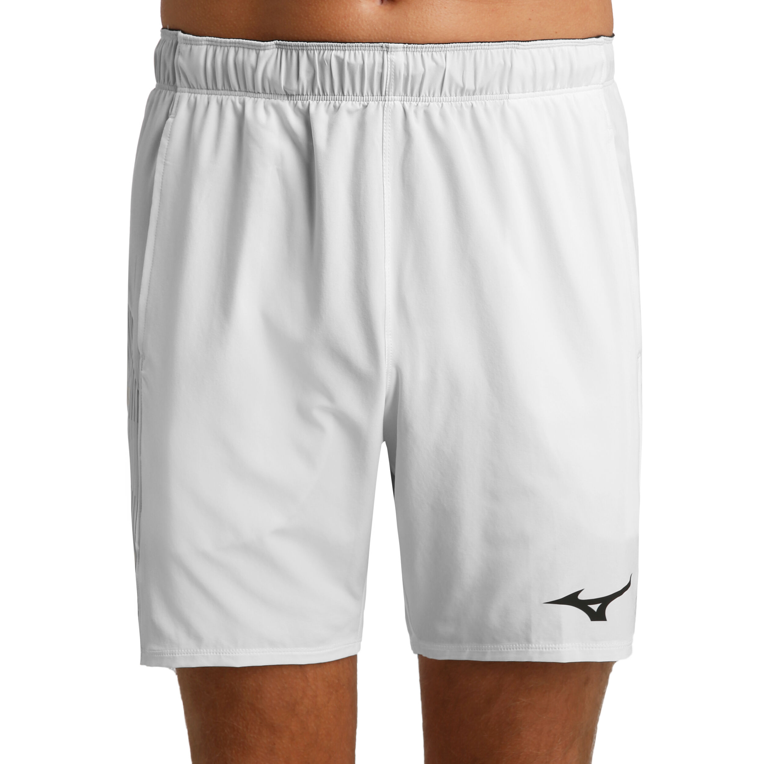 8in Ampilfy Shorts Men White Lightgrey