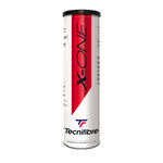 Tecnifibre Tennis balls Tecnifibre X-One 4 Ball Tube
