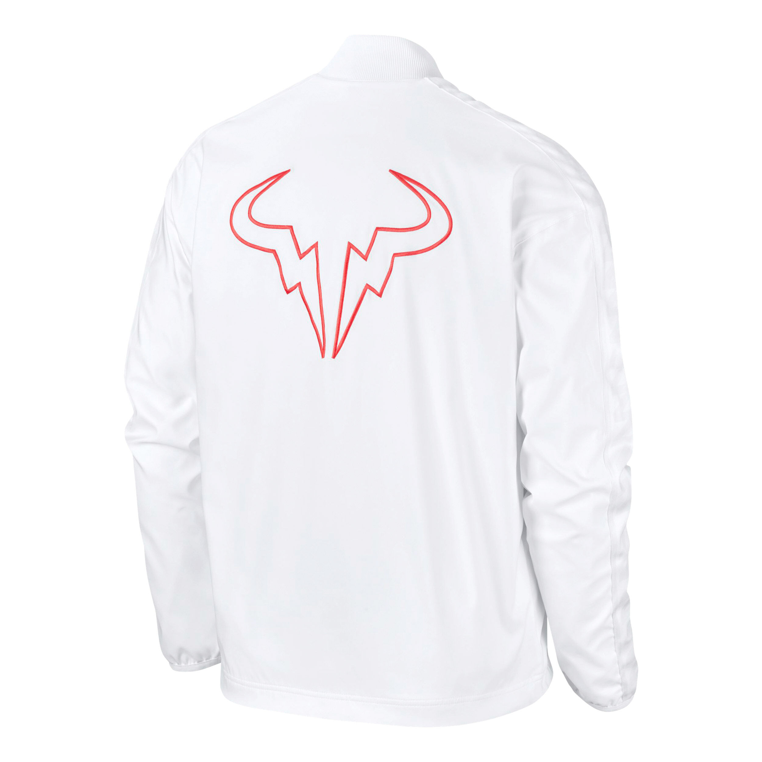 Buy Nike Rafael Nadal Training Jacket Men White, Neon Red