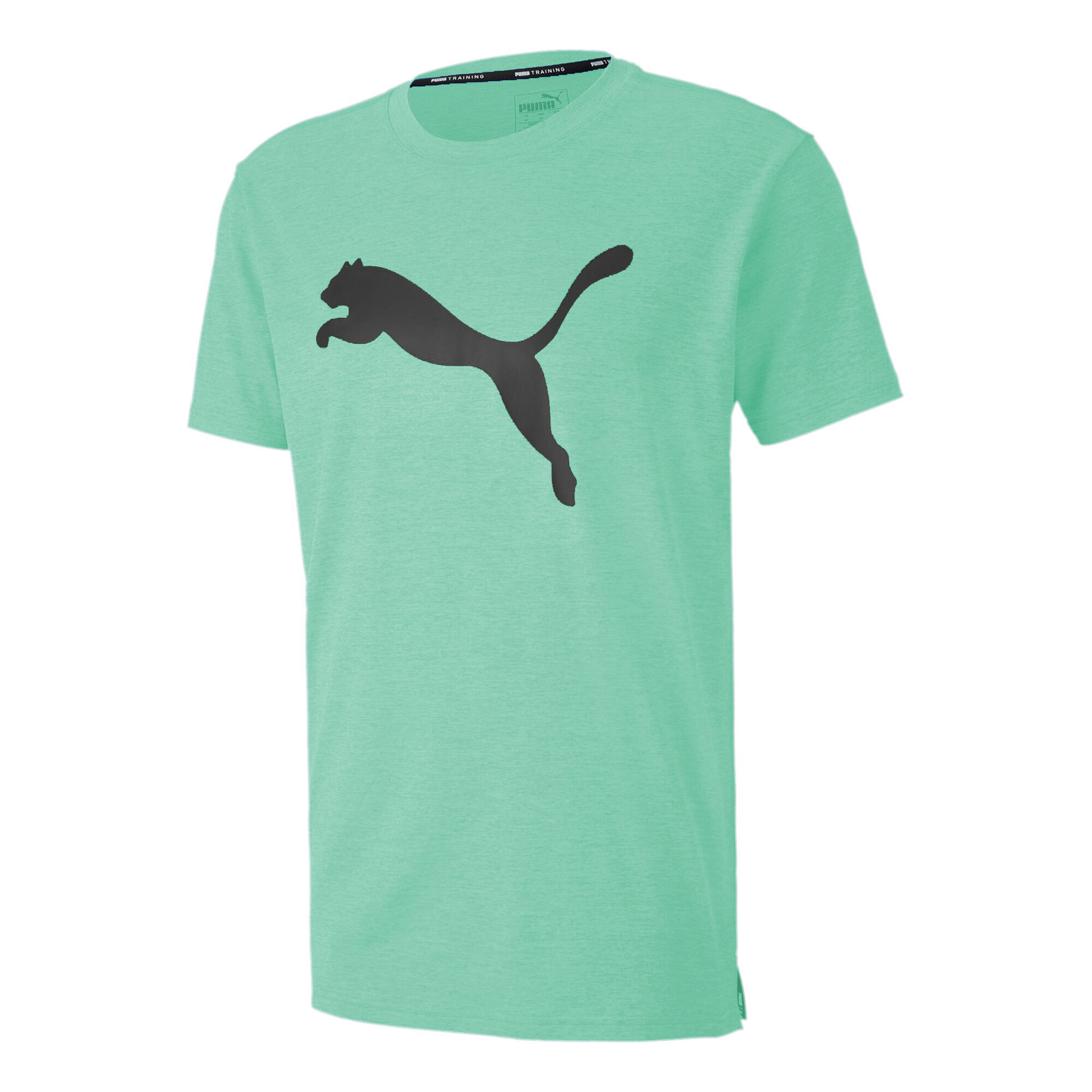 Wetland Undvigende sætte ild buy Puma Heather Cat T-Shirt Men - Light Green, Black online | Tennis-Point