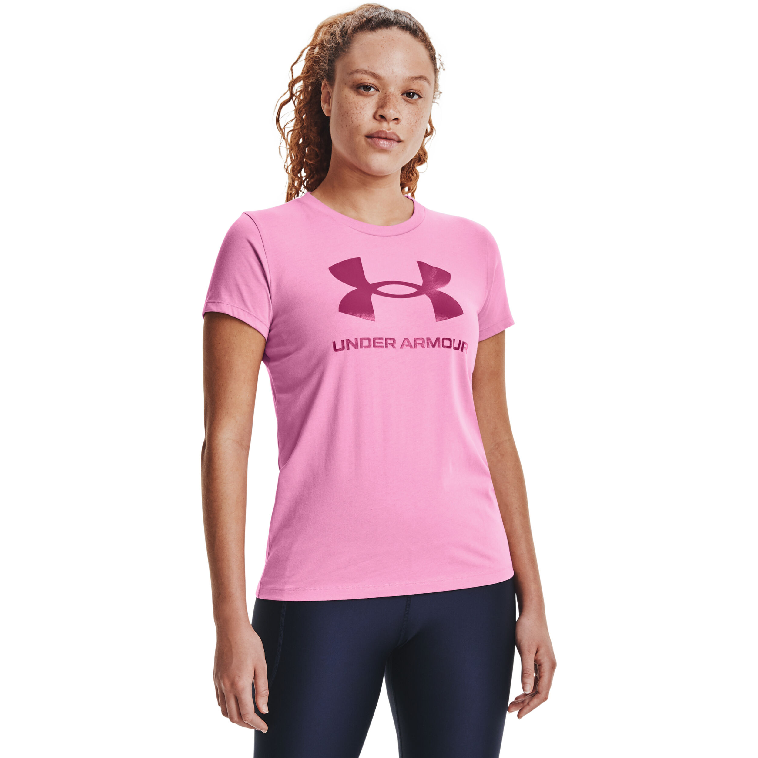 Live Sportstyle Graphic T Shirt Women Pink Pink