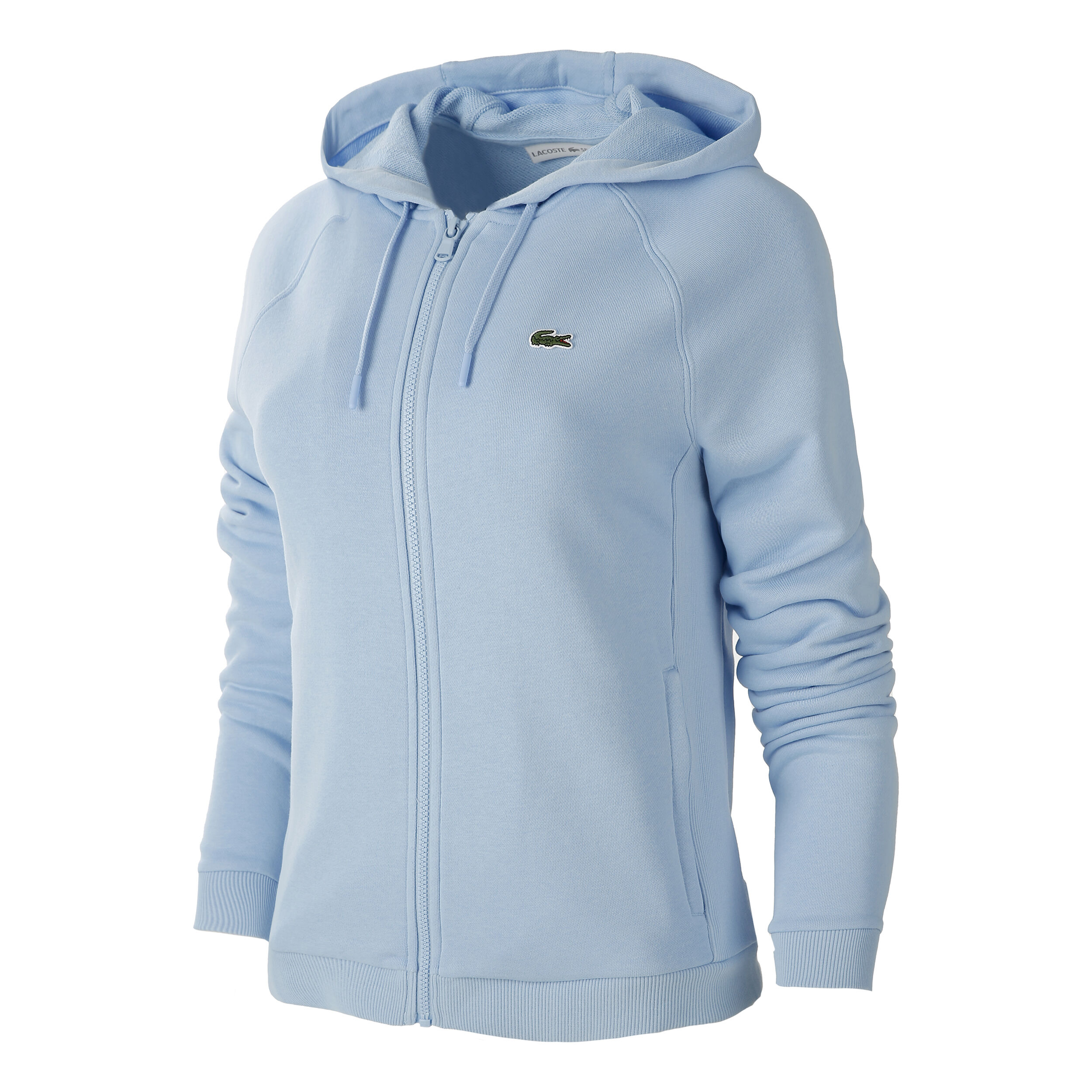 light blue lacoste hoodie