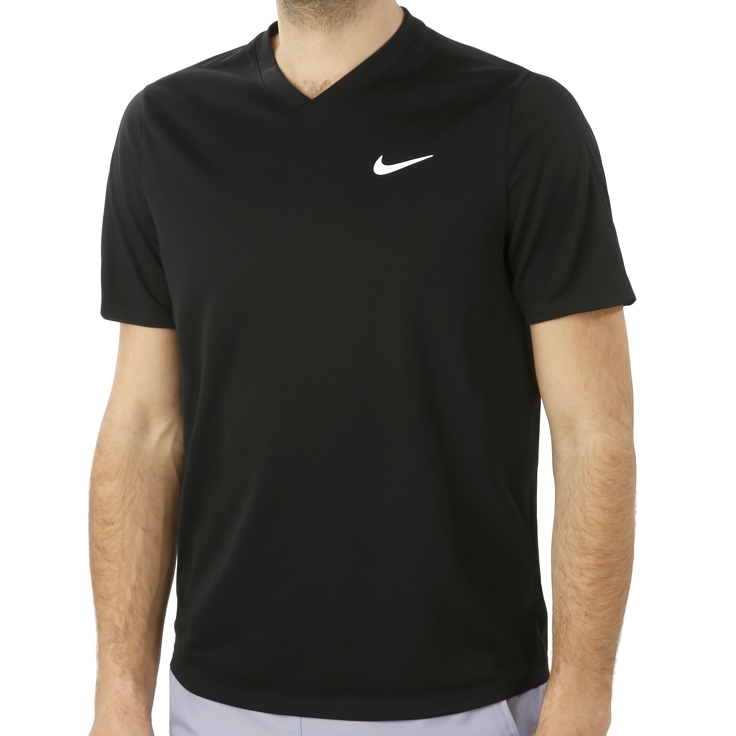 Court Victory Dry T Shirt Men Black