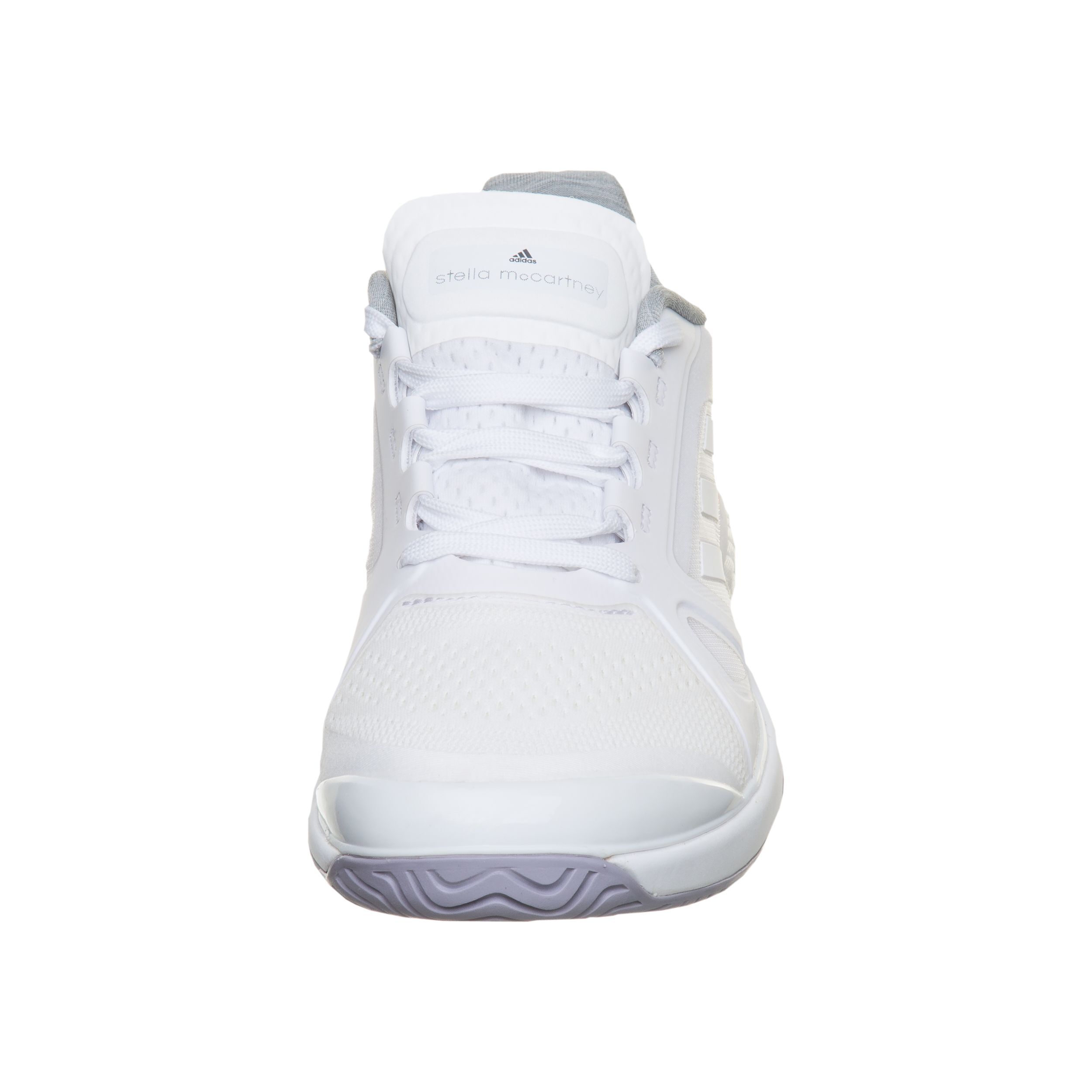 Buy adidas Stella McCartney Barricade Boost All Court Shoe Women White Dark Red online Tennis Point COM