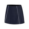 Colorblock Flounce Skirt Women-Dark Blue