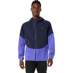 ASICS Running jacket ASICS Metarun Legend Running jacket Men-dark blue, blue