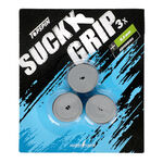 Topspin Overgrips Topspin  Sucky Grip 3 Pack - grey