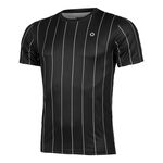 Tennis-Point Clothing Tennis-Point Stripes T-Shirt Special Edition Men-Black,White
